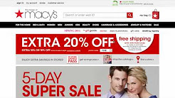 $20 Off Macy's Coupons, Promo Codes + $10 Cash Back 2017, Macy's Coupons, Deals and Promotions - SAVE NOW!, 70% off Macy's Coupons, Promo Codes & Deals, September 2017 ..., 20% off Macy's Promo Codes & Coupons, WOW Pass + Free Shipping, 75% off Macys Coupon, Promo Codes October, 2017 - Coupons.com