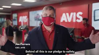 Avis Safety Pledge - NxTSTOP Masks