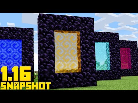 TRY MINECRAFT 20w14∞ [INFINITE PORTALS!!]