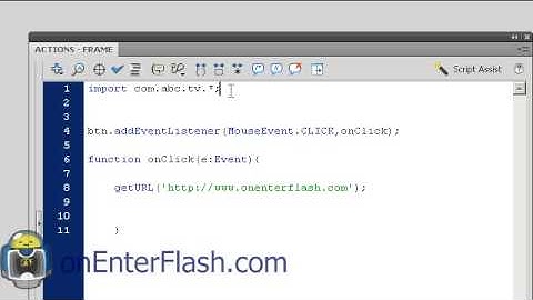 Adobe flash cs4 tutorial: Custom Classes