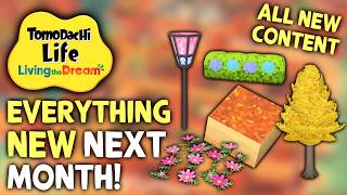Everything NEW Next Month In Tomodachi Life Living The Dream