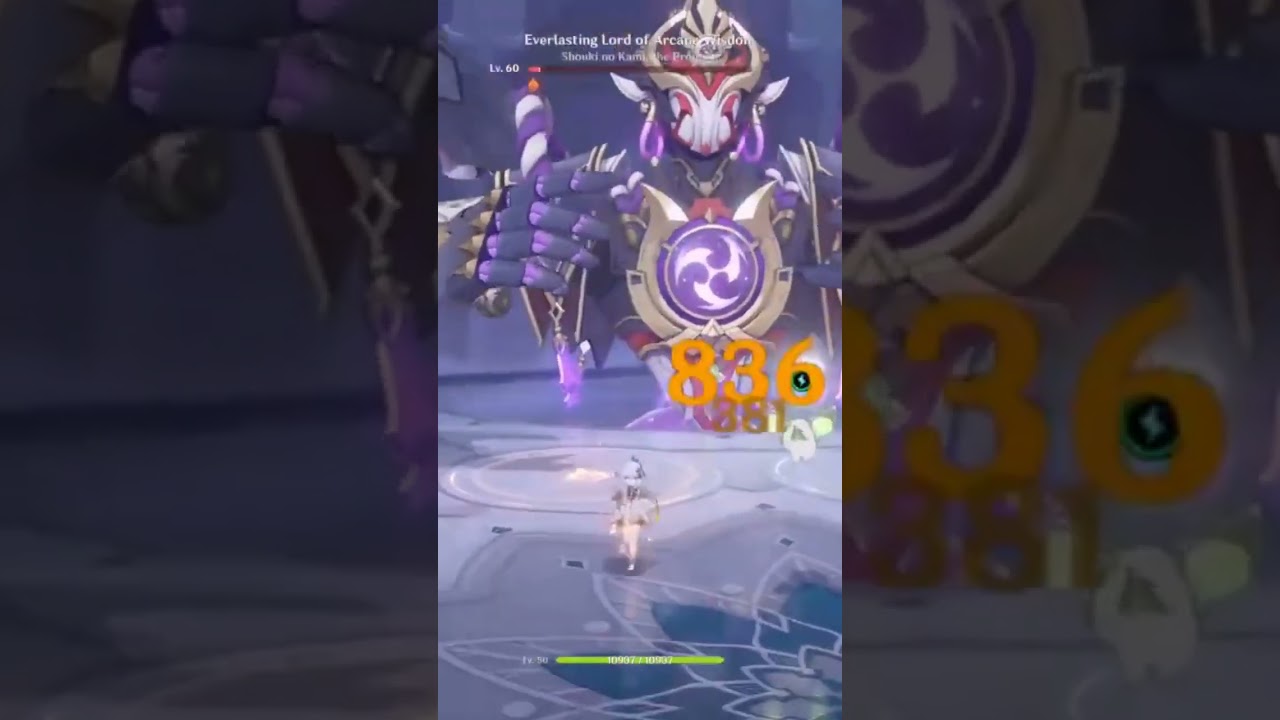 Everlasting Lord of Arcane wisdom Funny Moment Genshin impact 