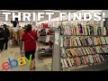 Thrifting MASSIVE Thrift Store and Finding Stuff to Sell on Ebay and Amazon FBA