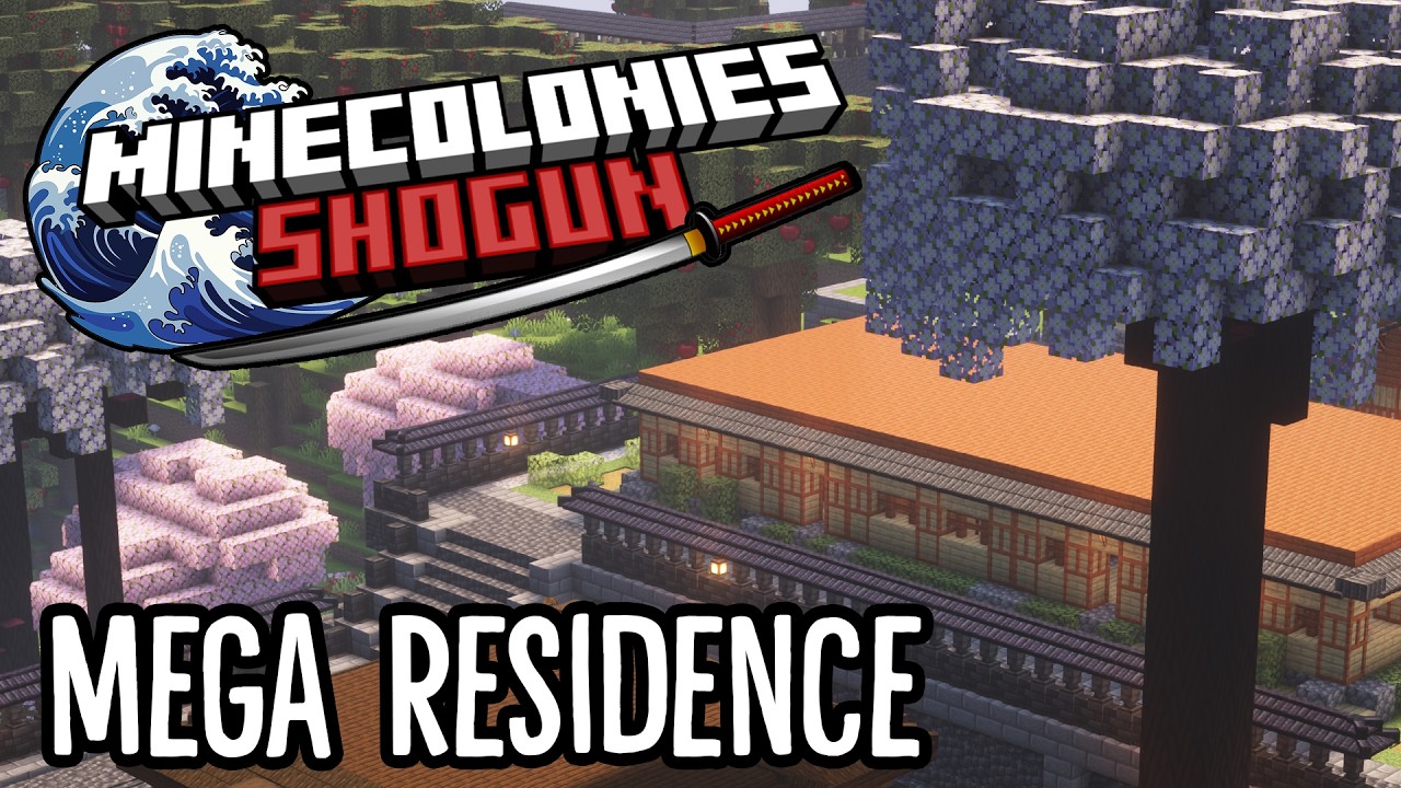 Minecolonies - Shogun #8 Massive Housing Complex