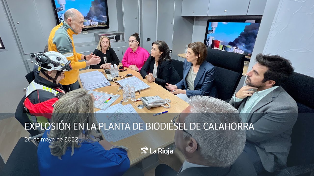 Explosión en la planta de biodiésel de Calahorra