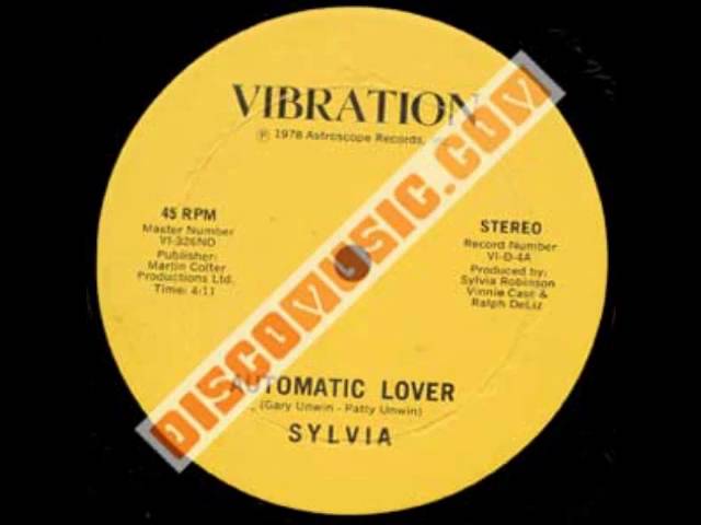 YouTubeでSylvia - Automatic Loverを視聴 YouTubeでSylvia - Automatic Loverを視聴