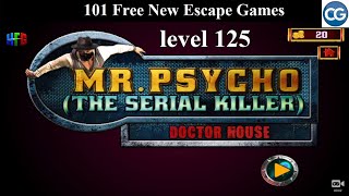 101 Free New Escape Games level 125- Mr Psycho The Serial Killer  DOCTOR HOUSE - Complete Game screenshot 5