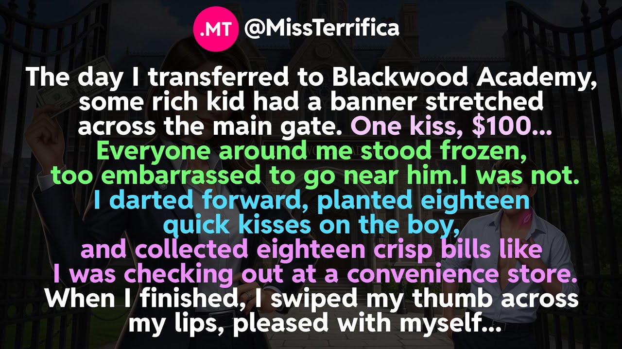 В тот день, когда я перевелся в Академию Блэквуд, какой-то богатый парень вывесил баннер по всему...