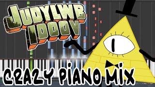 Video thumbnail of "Crazy Piano! WEIRDMAGEDDON THEME (GRAVITY FALLS)"