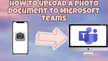 How to Upload a Photo Document to Microsoft Teams