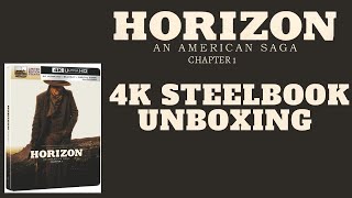 Horizon An American Saga Chapter 1 4k Steelbook Unboxing  Digital Code Giveaway