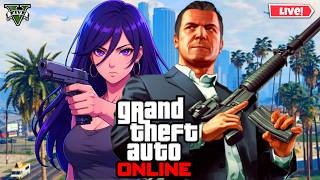 GTA 5 ONLINE LIVE 🔴| HEIST & PARKOUR RACES | PLAYING GTA 5 ONLINE BEFORE GTA 6 💗