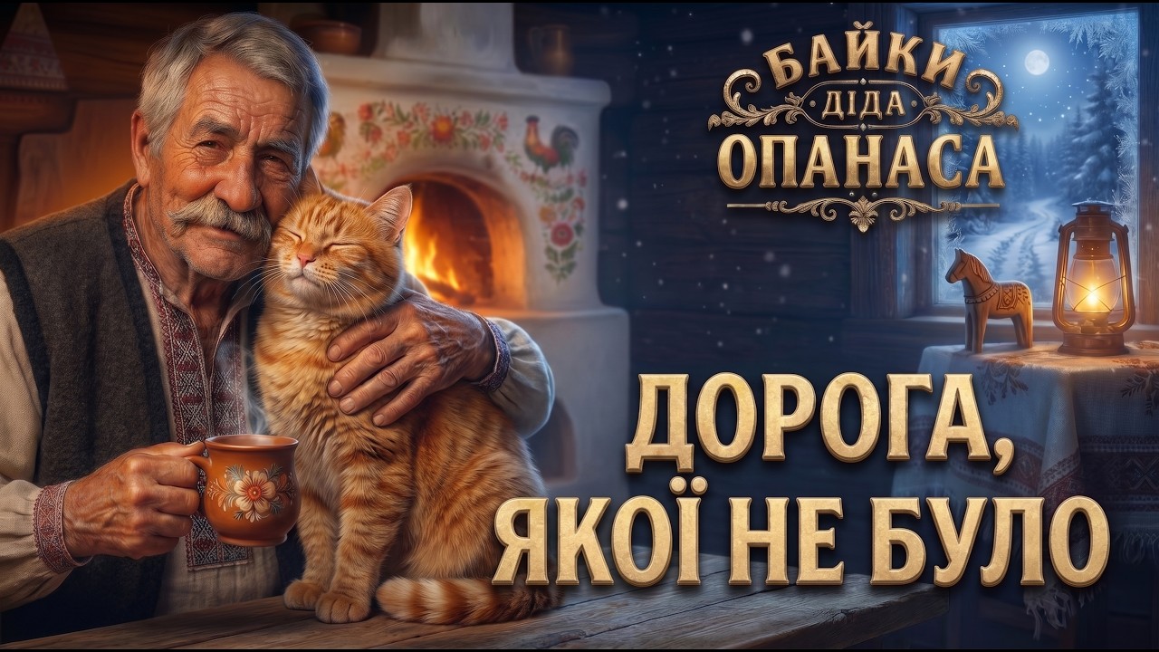 ДОРОГА, ЯКОЇ НЕ БУЛО | Байки діда Опанаса | Казка для дорослих | ASMR українською | Історія для сну