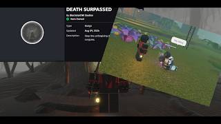 SOLOING the unfinished in The Veil ROBLOX (death surpassed badge)