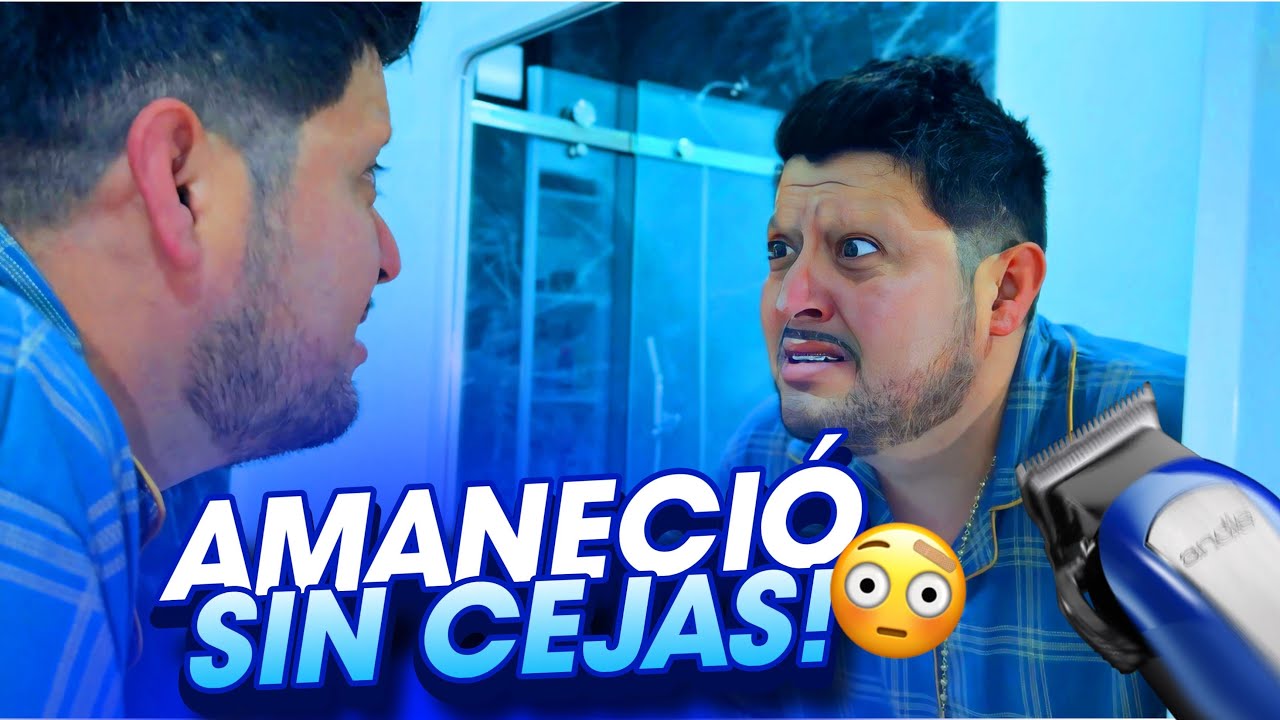EL YOSI AMANECIÓ SIN CEJAS!! ESTÁ FUE SU REACCIÓN