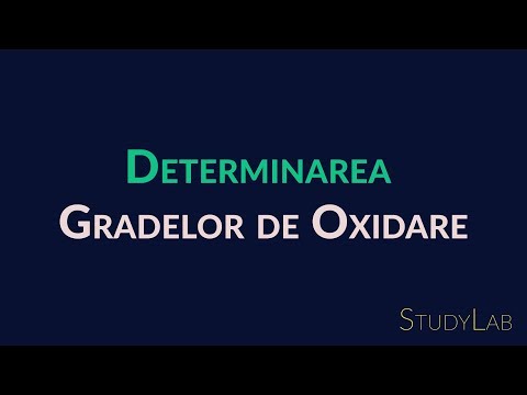 Video: Cum Se Determină Starea De Oxidare A Unei Substanțe