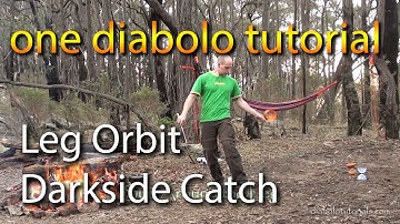 Diabolo Tutorial - One Diabolo Leg Orbit Darkside Catch