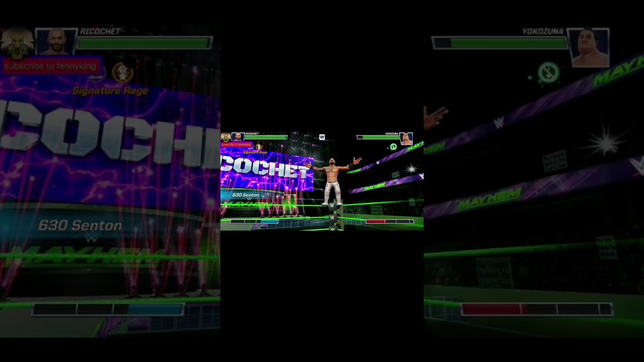 Ricochet vs Yokozuna 😱💪 