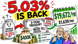 5-Year Treasury Hasn't Paid This Since 2006. What $400K Earns Now