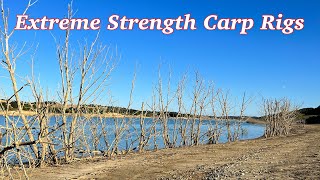 Extreme strength big lake/river carp spliced hook-link.