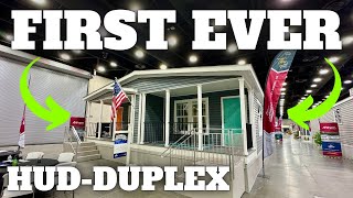 WOW, the FIRST nationally available HUDApproved manufactured DUPLEX home!