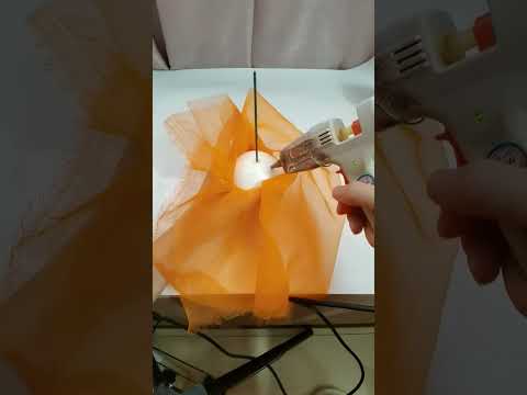 DIY Giant Organza