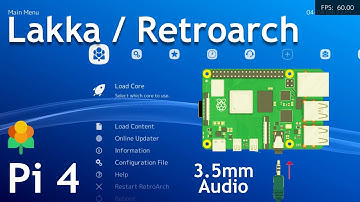 Enable 3.5mm Audio in Retroarch / Lakka. Analogue sound Raspberry Pi 4.