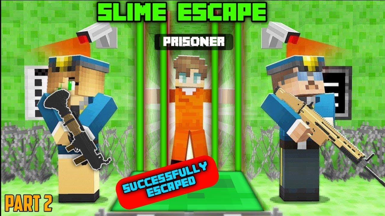 MINECRAFT SLIME PRISON SUCESSFULLY ESCAPED ¦¦ Part2 - YouTube