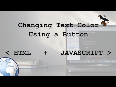 Changing paragraph text color using a button ( JAVA SCRIPT )🔥