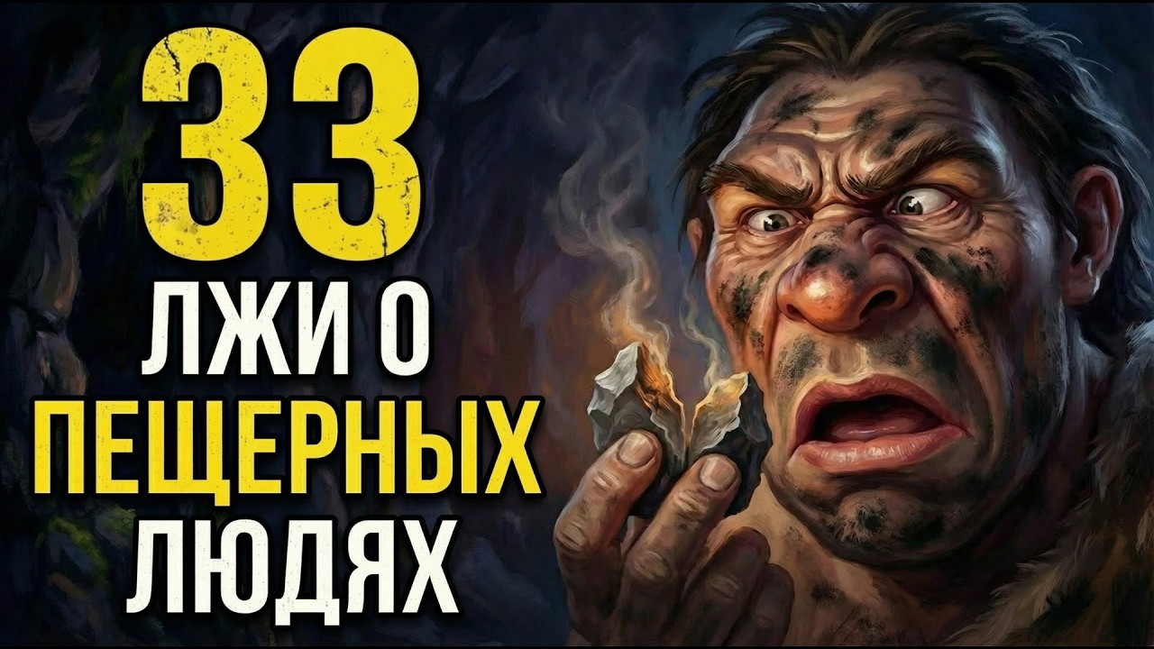 33 наглых ЛЖИ о Каменном веке, в которые верят ВСЕ
