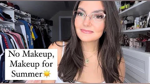 NO MAKEUP, MAKEUP | MY GO-TO FACE FOR SUMMER | ENH...