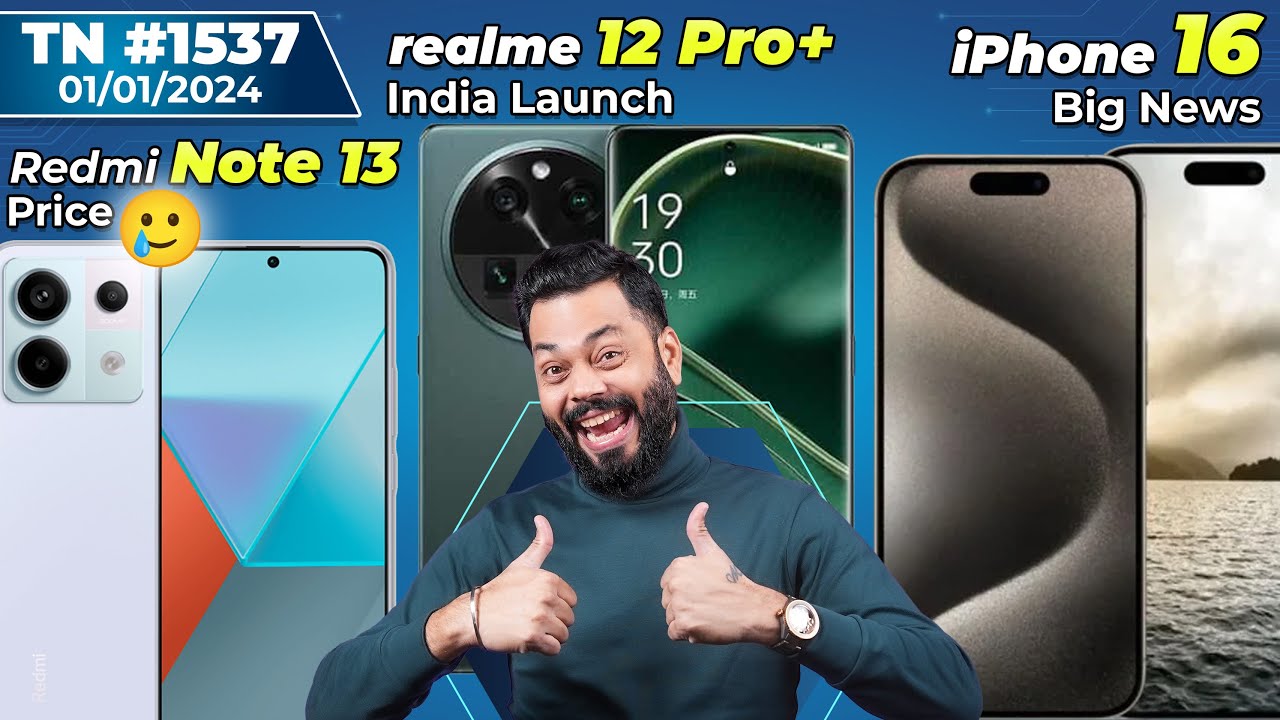 Realme 12 Pro Series Launched in India: Realme 12 Pro+ gets OnePlus 12-like  periscope lens under INR 30,000