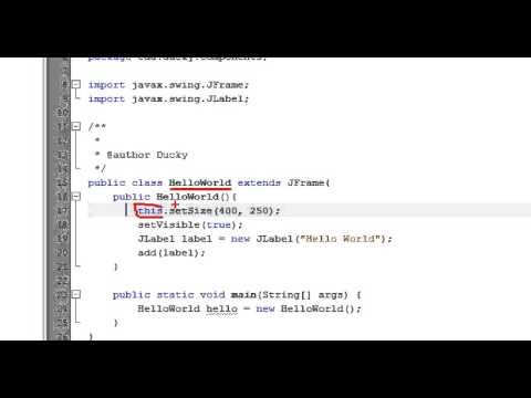 Java Swing_Bài 2: Location, Size và Visible