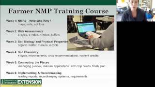 A Nutrient Management Training Course for Farmers: A Vermont Case Study