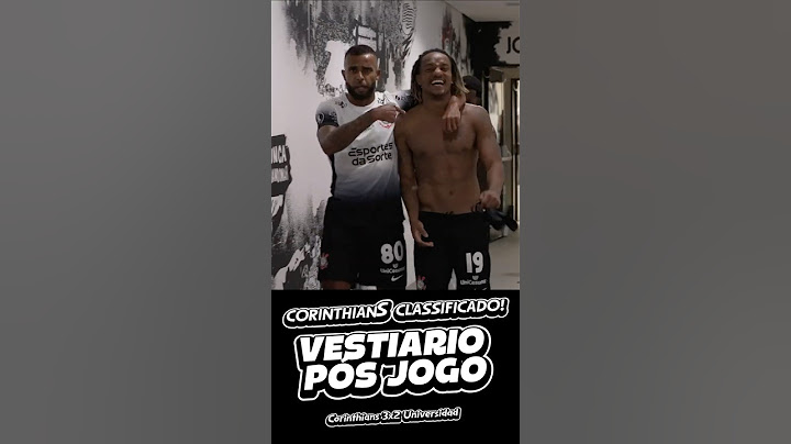 JOGADORES COMEMORAM MUITO NO VESTIARIO A CLASSIFICAÇÃO DA LIBERTADORES!!  #corinthians #libertadores