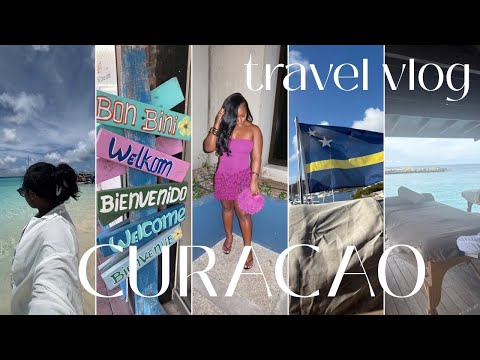 curaçao vlog | mambo beach, cascada rooftop, klein curacao, spa at lions dive | the rare breeed