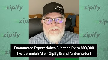 Ecom Expert Makes Client an Extra $80k  |  Zipify OneClickupsell