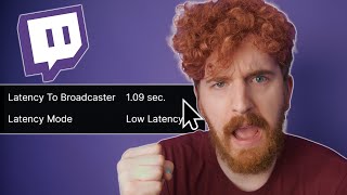 Twitch LOW LATENCY Streaming: How to  stream with 1 second of latency