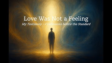 Love Was Not a Feeling | Ep.62 — My Testimony