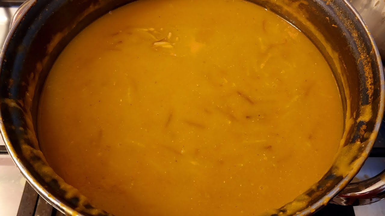 افيد شوربة مفيدة للعظام ولنزلات البرد كلها فيتامينات للجسم شوربة العدس بالنخاع 