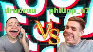 #1 Битва юмористов из TikTok!!! drudruu VS philipp_о7