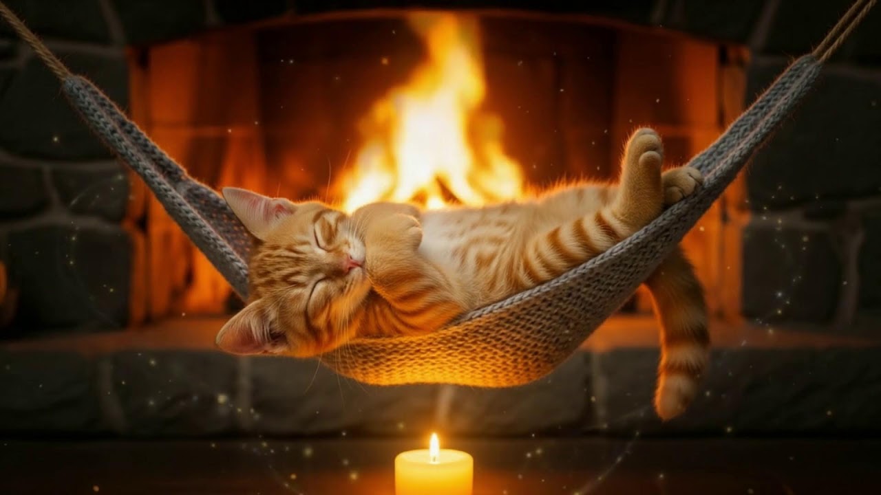 Calming Music For Cats 🐾 432Hz Anxiety Relief Sounds And Cozy Sleep Atmosphere
