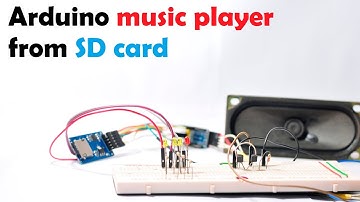Arduino music player from SD card tutorial