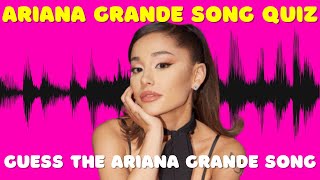 Ariana Grande Music Quiz | Guess the Ariana Grande Song | Music Quiz screenshot 2