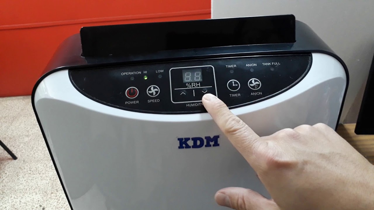 Deshumidificador KDM de 30 litros diarios (70 pintas) en Ecuador 