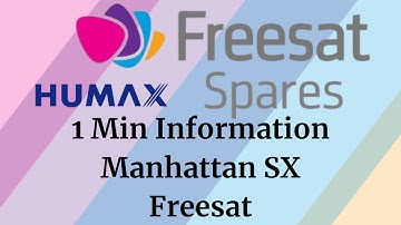 1 Minute Quick Overview Manhattan SX NON-Recordable Set Top Box (UK) Video Guide for Connections