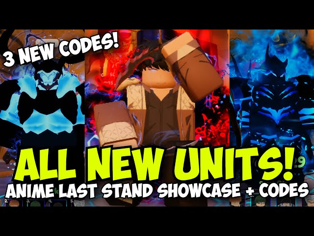 [3 NEW CODES] New Sung Jin Woo ULTIMATE Evo & All New Units Showcased in Anime Last Stand!! class=