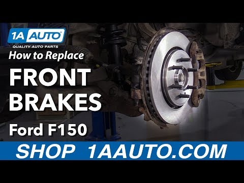 How to Replace Front Brakes 09-14 Ford F-150