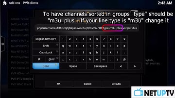 How to Configure IPTV Addon in Kodi