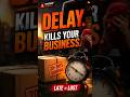 🚨 Alert #1: Delivery Delay Will Kill Your Customers | Zy Fulfill